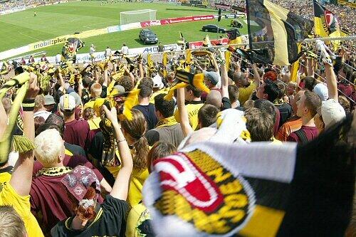 Fans von Dynamo Dresden.