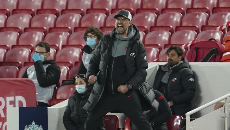 Jürgen Klopp setzt nach dem Viertelfinal-Aus in der Champions League nun auf den Endspurt in der Premier League.