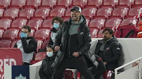 Jürgen Klopp setzt nach dem Viertelfinal-Aus in der Champions League nun auf den Endspurt in der Premier League.