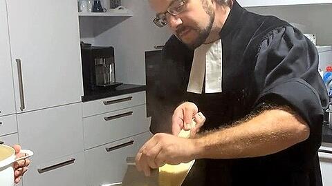 Heiko Seeburg ist evangelischer Pfarrer – und sorgt aktuell mit seiner Käsespätzle-Aktion für Aufsehen. Diese findet am 20. Dezember in Fessenheim statt.