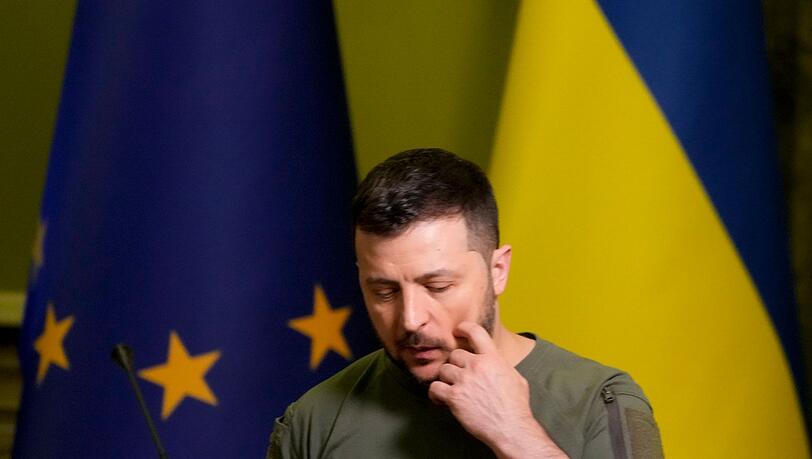 Wolodymyr Selenskyj, Präsident der Ukraine.