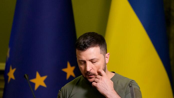 Wolodymyr Selenskyj, Präsident der Ukraine.