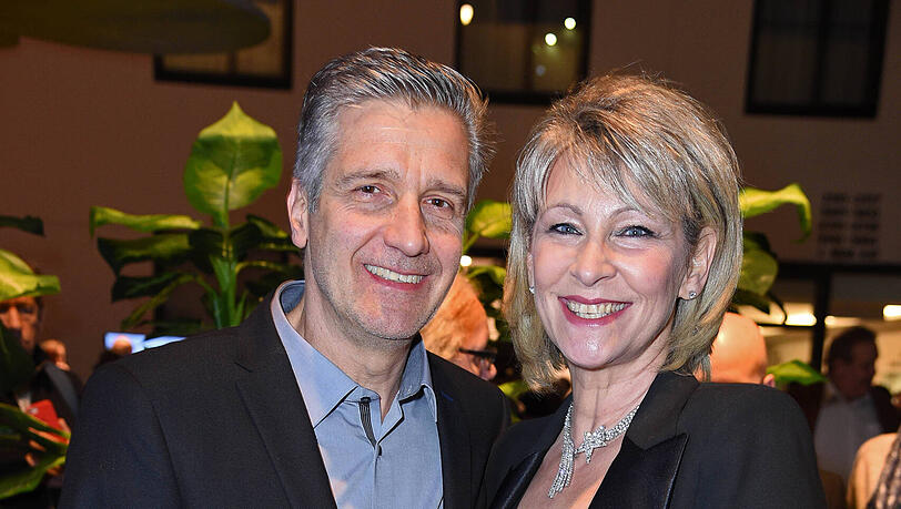 Claudia Jung und Ehemann Hans Singer Claudia Jung und Ehemann Hans Singer