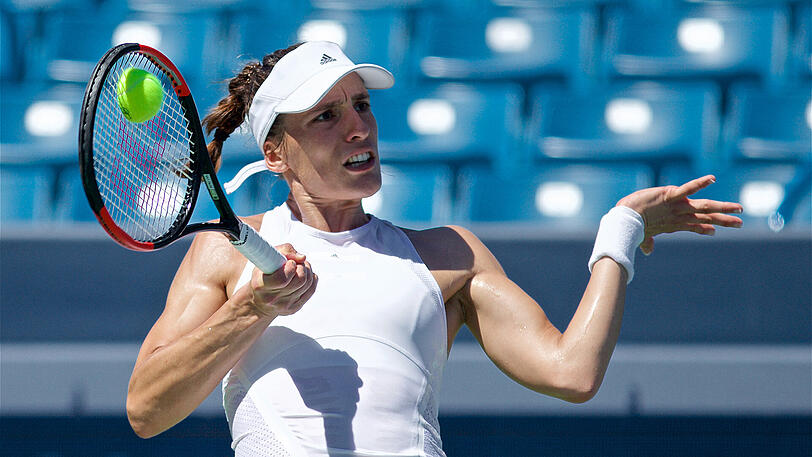 Aus bei den US Open: Die deutsche Tennisspielerin Andrea Petkovic. (Archivbild)