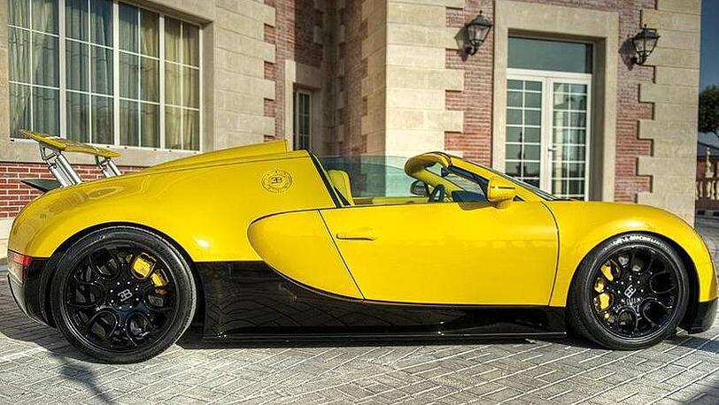 Ein Bugatti Veyron. So einer wurde in München geliehen und nicht zurückgegeben.