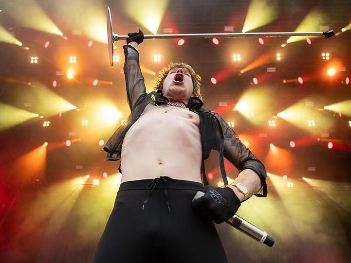 Voller Energie: Matt Shultz von Cage the Elephant.