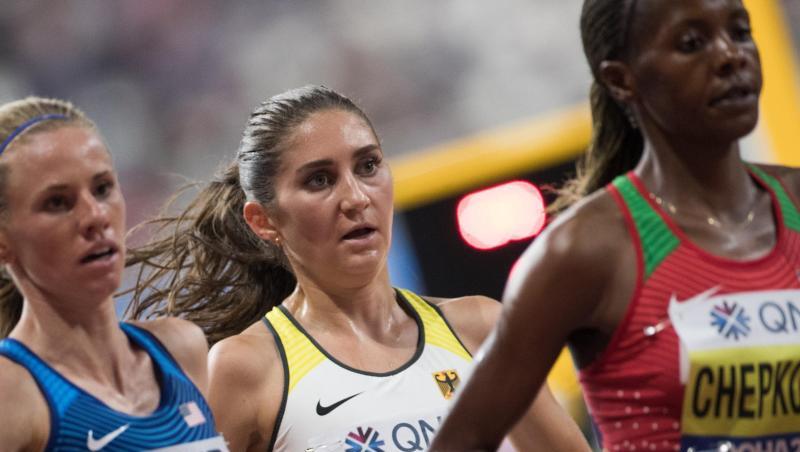 Ist guten Mutes für das Finale über 3000 Meter Hindernis: Gesa Felicitas Krause (M). Ist guten Mutes für das Finale über 3000 Meter Hindernis: Gesa Felicitas Krause (M).