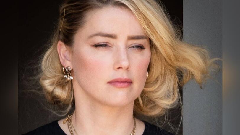 Amber Heard beim Verlassen des Gerichtsgebäudes Anfang Juni.