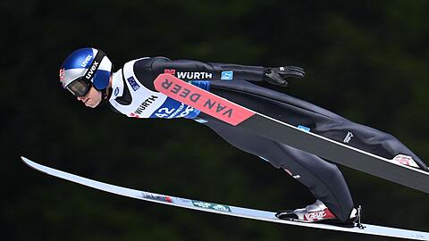 Andreas Wellinger im ersten Durchgang.