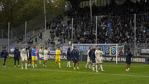 Der TSV 1860 verliert bei Waldhof Mannheim mit 1:3.
