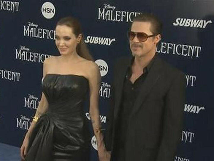 Brad Pitt und Angelina Jolie bei der Premiere von "Maleficent" in Los Angeles