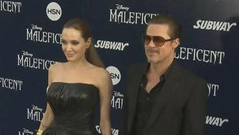 Brad Pitt und Angelina Jolie bei der Premiere von "Maleficent" in Los Angeles Brad Pitt und Angelina Jolie bei der Premiere von "Maleficent" in Los Angeles