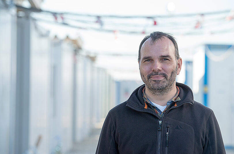 Heiko Werner ist Aufbauleiter Sondereinrichtungen des Bundesamtes für Migration und Flüchtlinge