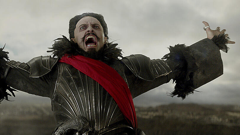 Hugh Jackman als Pirat Blackbeard in "Pan"