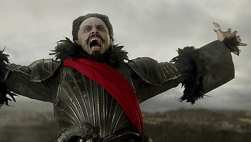 Hugh Jackman als Pirat Blackbeard in "Pan" Hugh Jackman als Pirat Blackbeard in "Pan"
