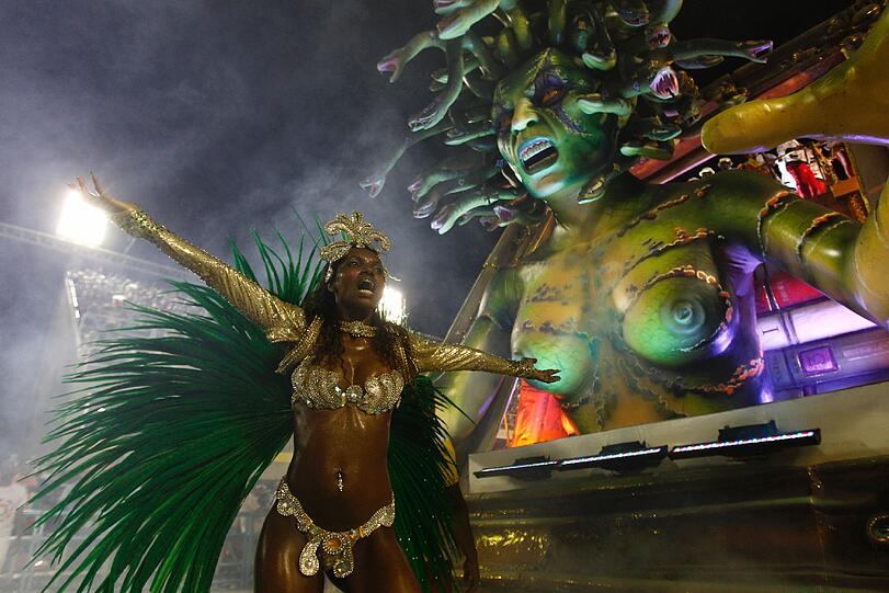 Samba in Rio 2012: Die Bilder vom Zuckerhut. Mit Fergie und Jennifer Lopez
