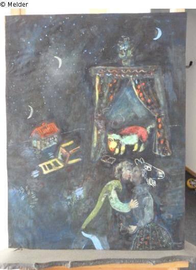 Marc Chagall: «Allegorische Szene», undatiertes Gemälde.
