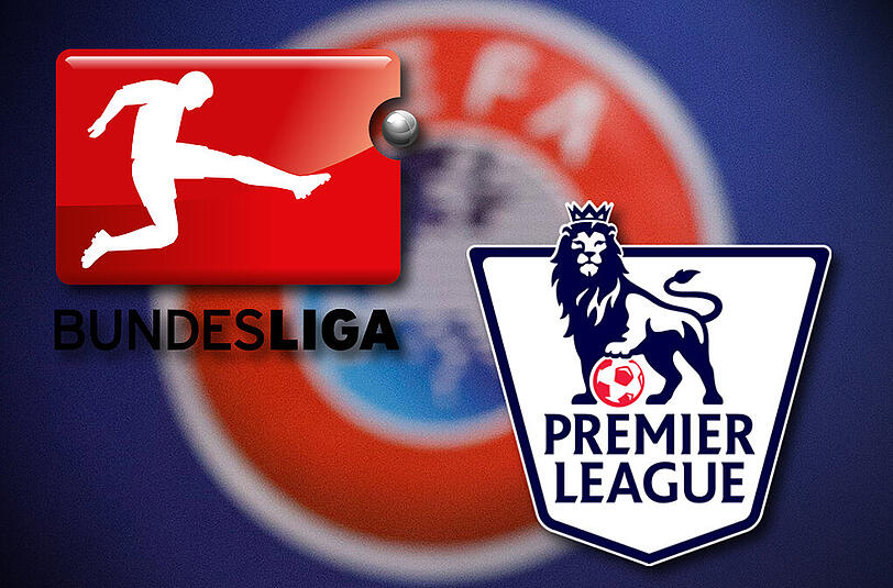 Die Bundesliga ist in der Fünfjahrestabelle der UEFA an der Premier League vorbeigezogen.