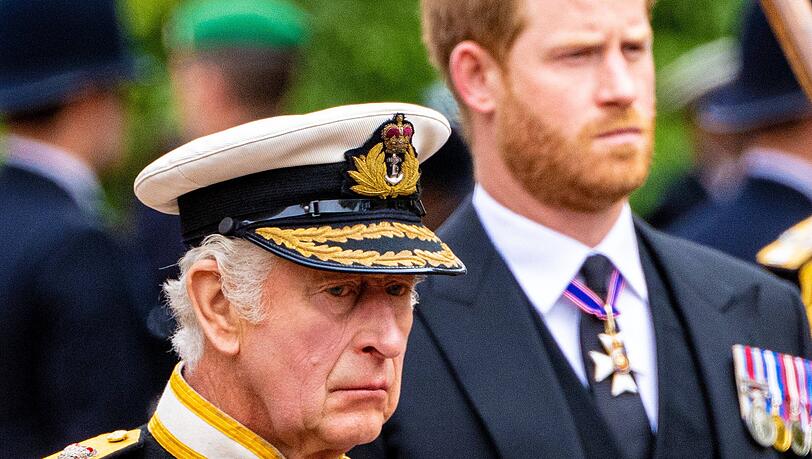 K&ouml;nig Charles und Prinz Harry trafen k&uuml;rzlich aufeinander &ndash; ohne gro&szlig;es Brimborium.