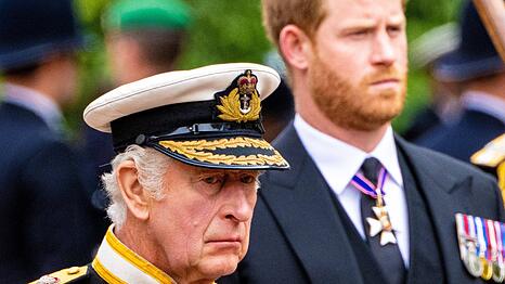 K&ouml;nig Charles und Prinz Harry trafen k&uuml;rzlich aufeinander &ndash; ohne gro&szlig;es Brimborium.
