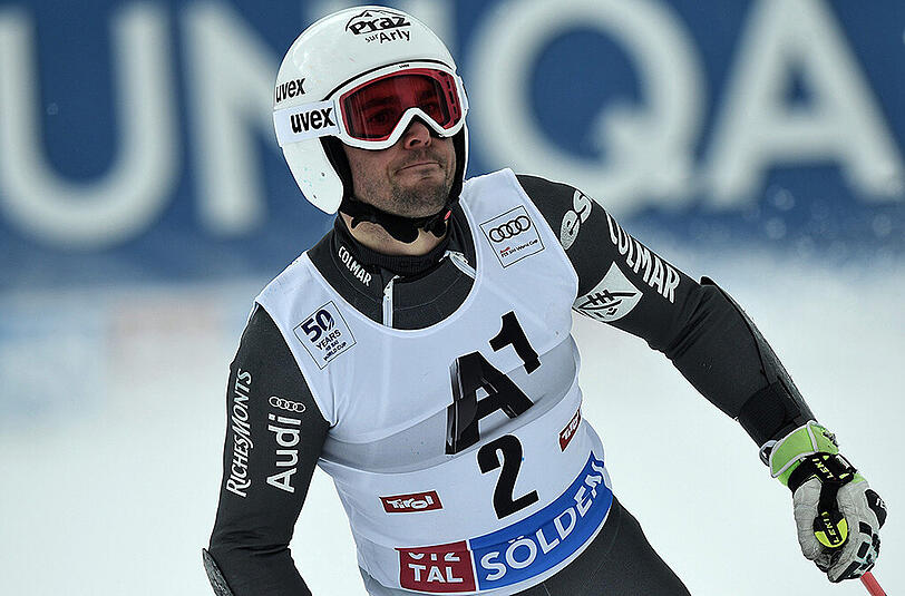 Thomas Fanara zog sich die Verletzung im rechten Knie beim Riesentorlauf am Sonntag in Val d'Isere zu, wo er trotzdem auf den vierten Platz fuhr.