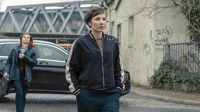 Meret Becker ist im "Tatort: Das Leben nach dem Tod" wieder als Hauptkommissarin Nina Rubin im Einsatz
