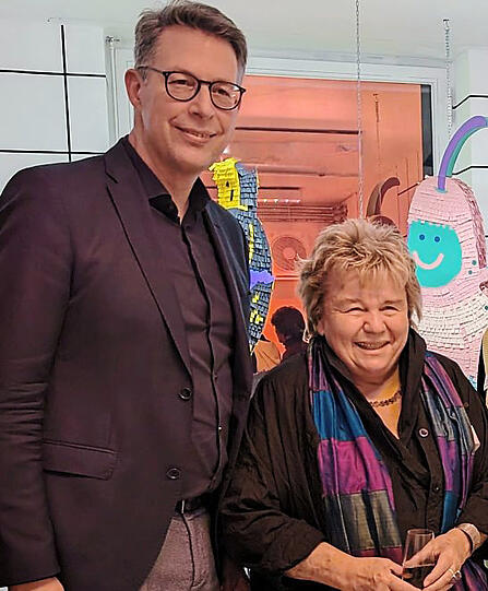 Markus Blume mit der CSU-Kultursprecherin Beatrix Burkhardt. Foto: Stadtratsfraktion