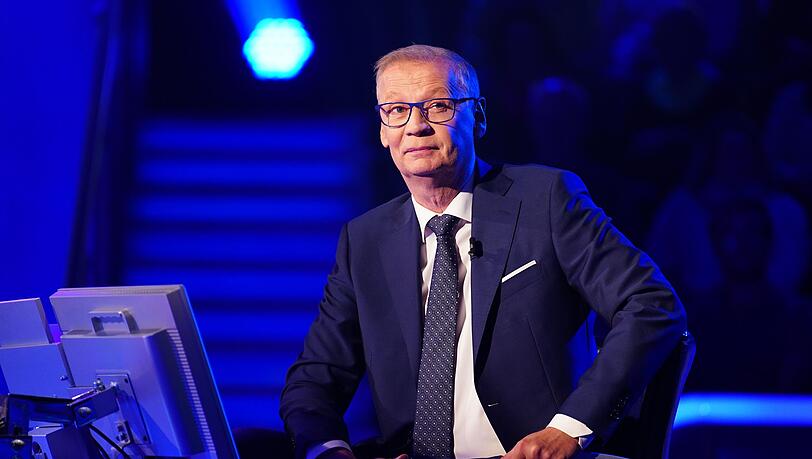 RTL-Quizmaster G&uuml;nther Jauch pr&auml;sentiert "Wer wird Million&auml;r?" seit 1999