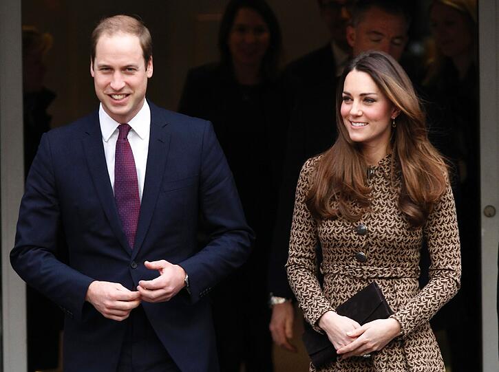 Sehen Sie in unserer Bilderstrecke die neuesten Bilder von Kate und William