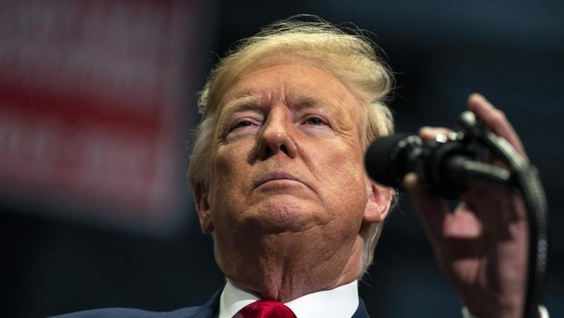 "Ich habe es mit einer feindseligen Presse zu tun, wie sie noch kein Präsident je gesehen hat", sagt Donald Trump. "Ich habe es mit einer feindseligen Presse zu tun, wie sie noch kein Präsident je gesehen hat", sagt Donald Trump.