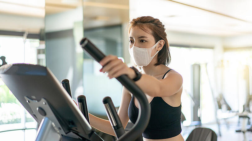 Training mit Maske ist wichtig - und möglich.