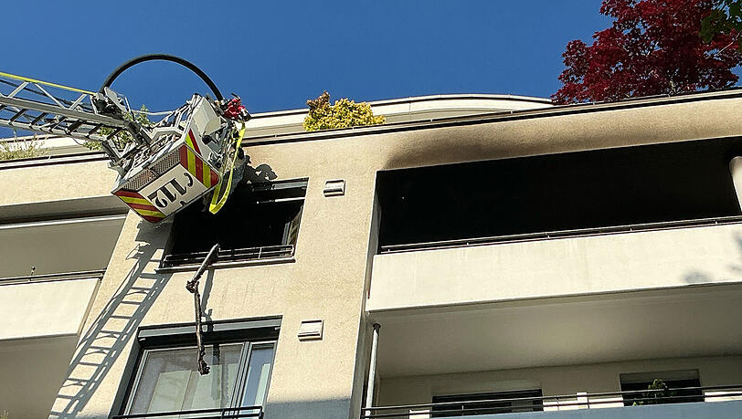 Trotz schnellem Eingreifen der Feuerwehr brannte das Kinderzimmer vollständig aus.