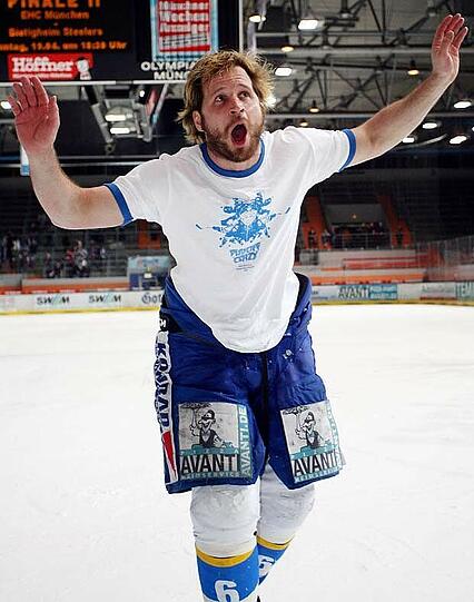 Jubel, Trubel, Jocher: Der Joker spielte zwei Jahre beim EHC.