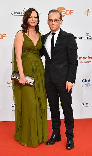 Bundesjustizminister Heiko Maas und Natalie Wörner