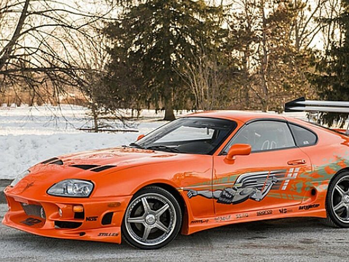 Kann ersteigert werden: Mit diesem Toyota Supra fuhr Paul Walker im ersten Teil von "Fast & Furious"