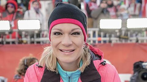 Maria Höfl-Riesch. Foto: Michael Kappeler/Archivbild