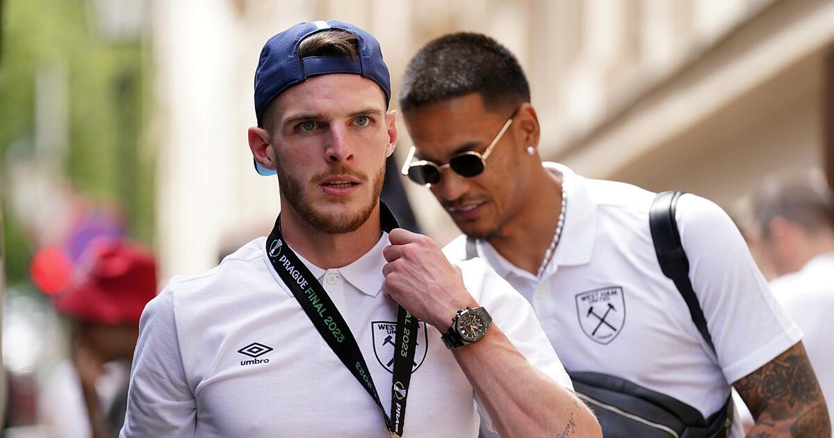Pech für den FC Bayern: Declan Rice geht zu Arsenal London ...