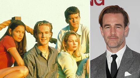 James Van Der Beek (r.) wurde mit der Serie "Dawson's Creek" ber&uuml;hmt.