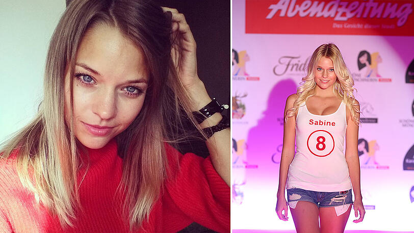 Schöne Münchnerin 2014: Sabine Fischer kämpft jetzt um den Titel "Germany's Next Topmodel 2017".