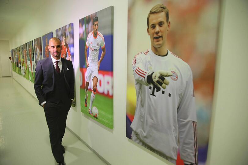 Bayerns neuer Trainer Pep Guardiola.