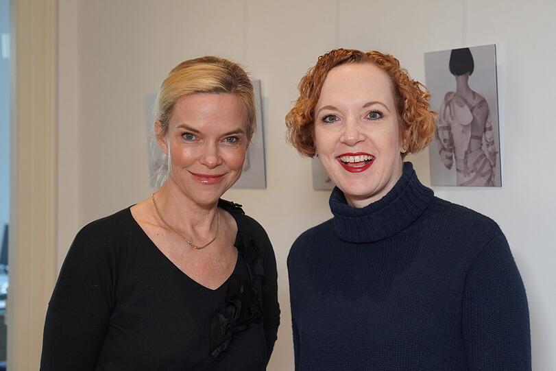 Dr. Patricia Ogilvie (SkinConcept) und Veronika Rost (GF Estee Lauder)