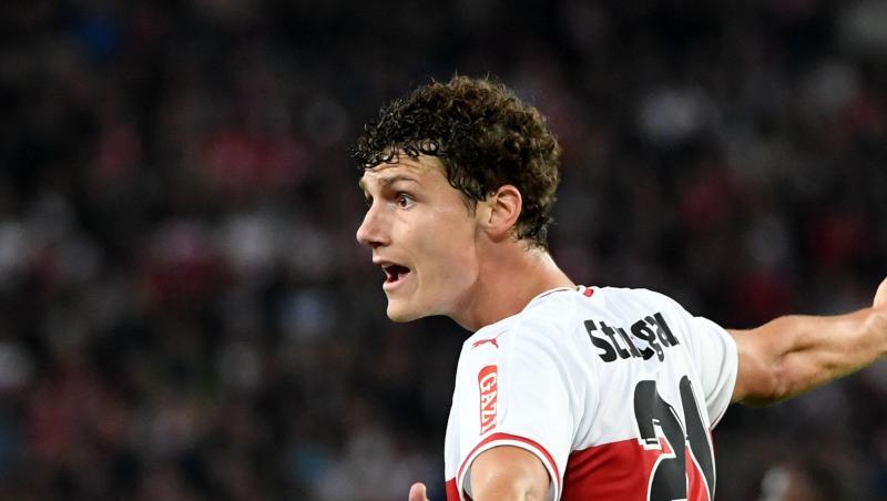 Stuttgarts Benjamin Pavard. Foto: Marijan Murat/Archiv Stuttgarts Benjamin Pavard. Foto: Marijan Murat/Archiv