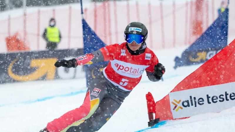 Selina Jörg aus Deutschland in Berchtesgaden in Aktion.