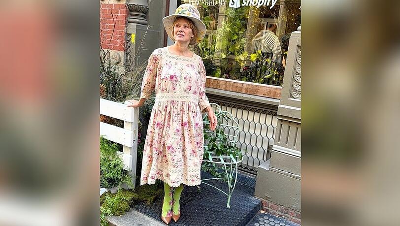 Pamela Anderson bei ihrem Auftritt in New York.
