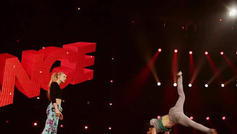 Bente und Mauro bei ihrem Auftritt vor der "Got to Dance"-Jury Bente und Mauro bei ihrem Auftritt vor der "Got to Dance"-Jury