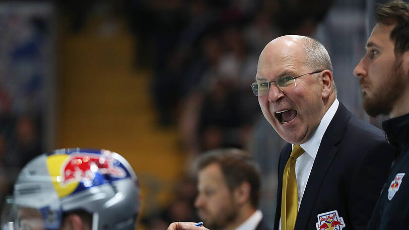 "So weit, so gut. Wir haben einen Sieg geholt, aber es sind noch drei Drittel zu spielen", sagt EHC-Trainer Don Jackson nach dem 3:2 in Minsk.