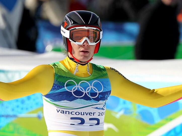 Das war nichts: Maria Riesch wird bei der Abfahrt nur Achte