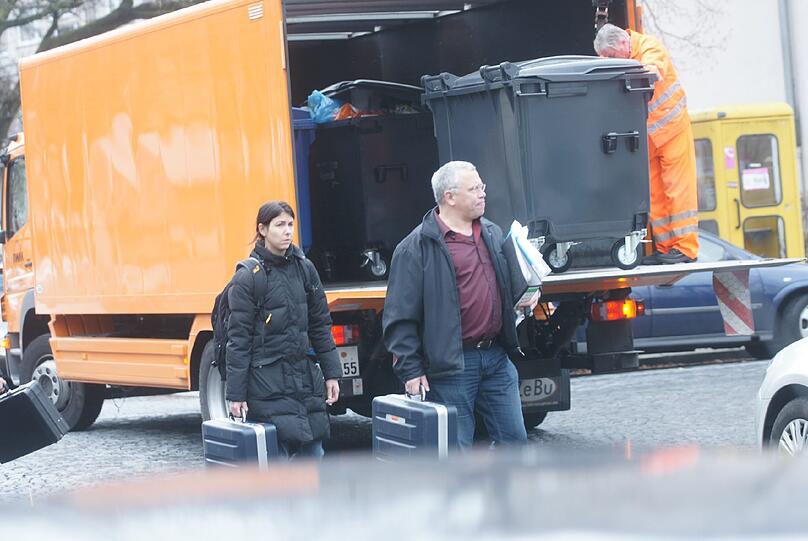Bluttat in Sendling - die Bilder der Spurensuche am Montag