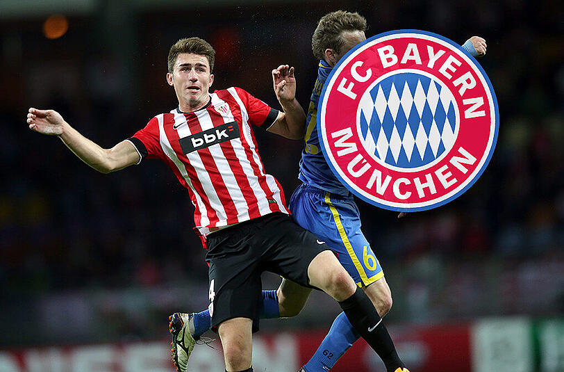 Aymeric Laporte (l.) gilt als Wunschspieler von Carlo Ancelotti und Pep Guardiola.