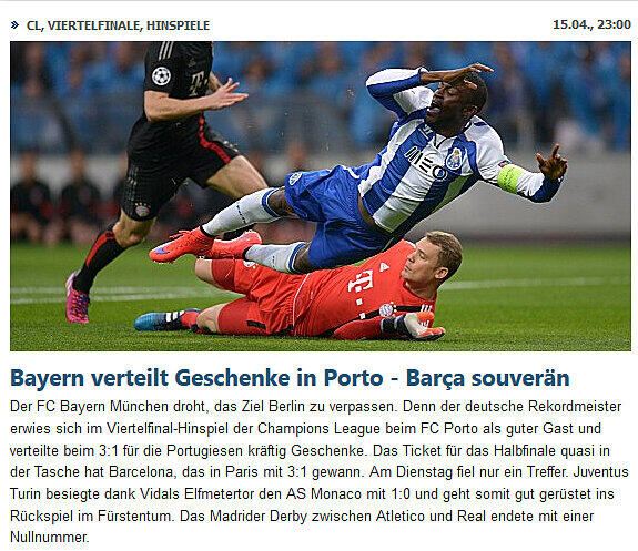 Der Kicker geht einen Schritt weiter - es waren nicht einfach nur Fehler, sondern Geschenke!
